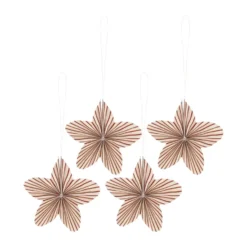Twinkle julgranshänge 4-pack, Röd randig