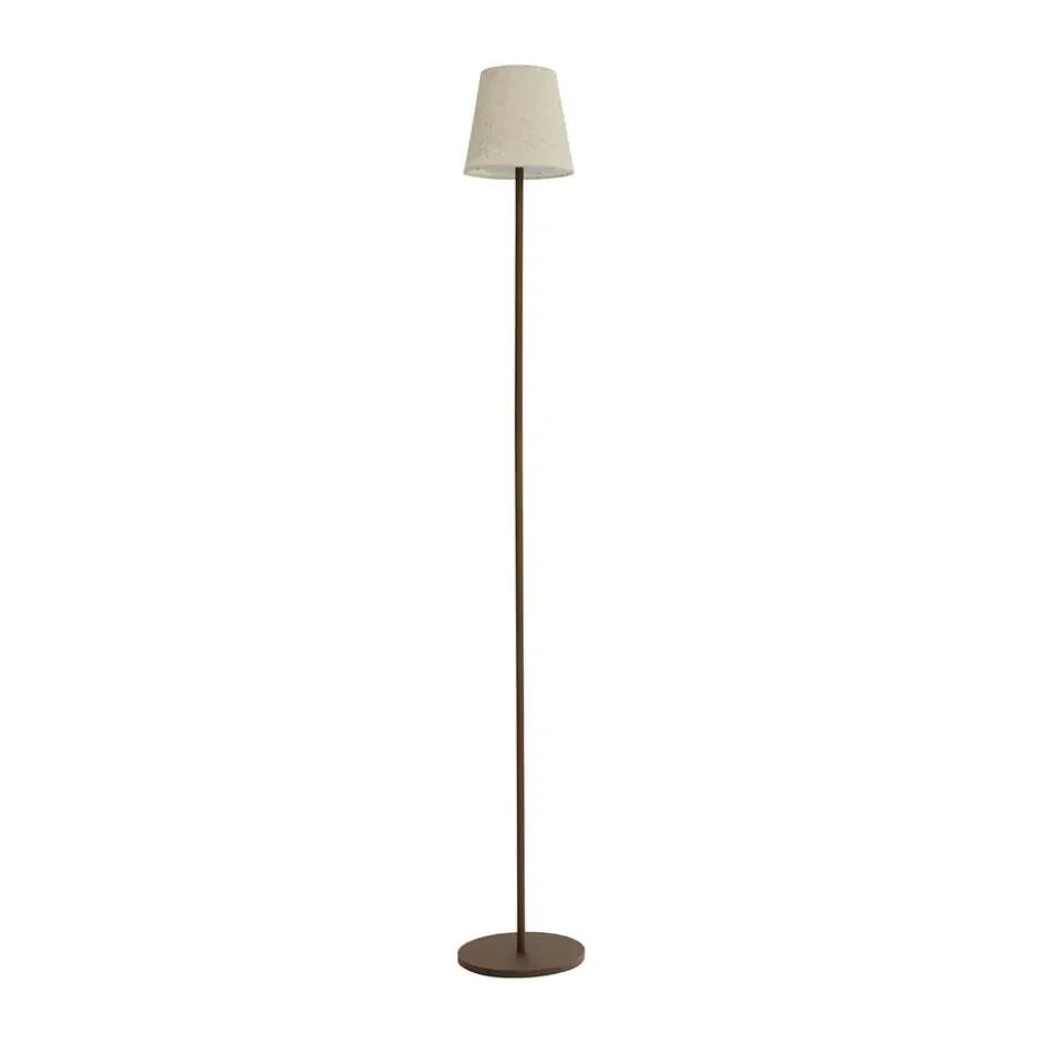 Tyra floor portable golvlampa Ø14 cm, Coffee