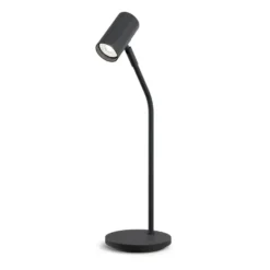 Tyson bordslampa Ø5,5 cm, Svartstruktur