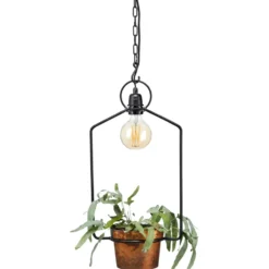 Upptown fönsterlampa 57 cm, Svart
