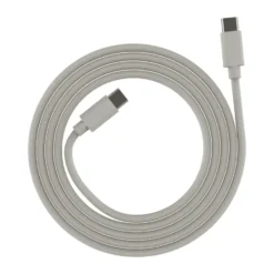 USB-C till USB-C kabel 240 w, Sandhamn beige, 2 m