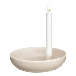 Valley ljusstake Ø21 cm, Beige