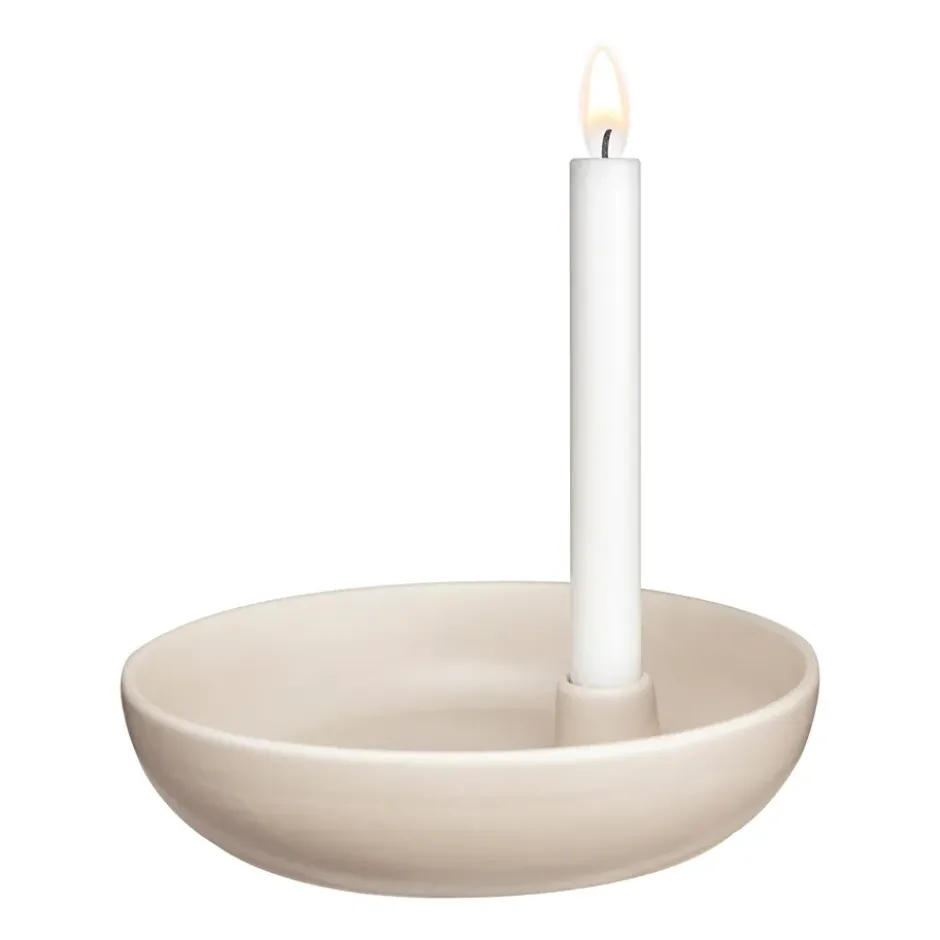 Valley ljusstake Ø21 cm, Beige
