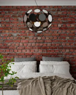 Vanita taklampa Ø50 cm, Spegel