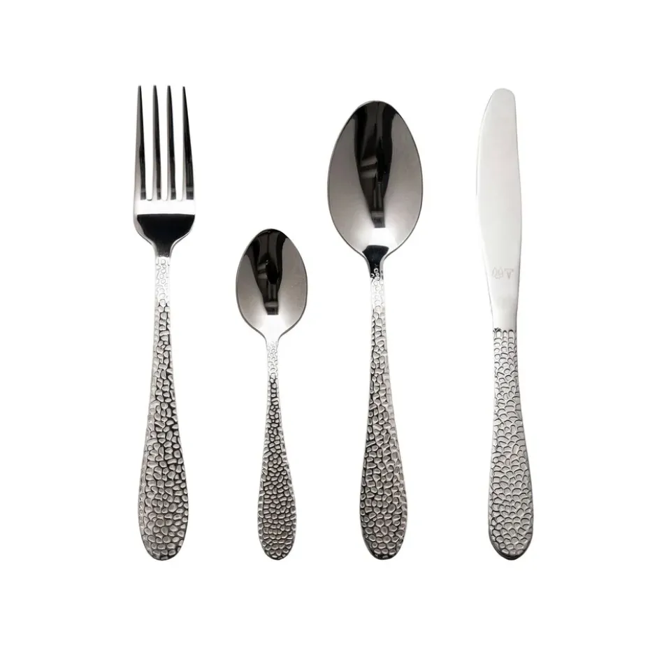Vargen & Thor bestickset 16 delar, Gråfot, silver