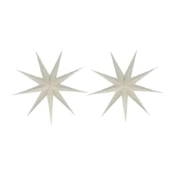 Veil adventsstjärna Ø90 cm 2-pack