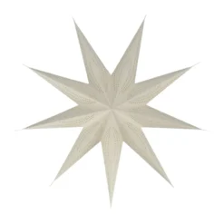 Veil adventsstjärna, Vit, Ø60 cm