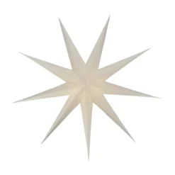 Veil adventsstjärna, Vit, Ø90 cm