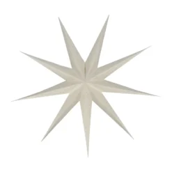 Veil adventsstjärna, Vit, Ø90 cm