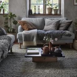 Verbier matta, beige melange, 170x230 cm