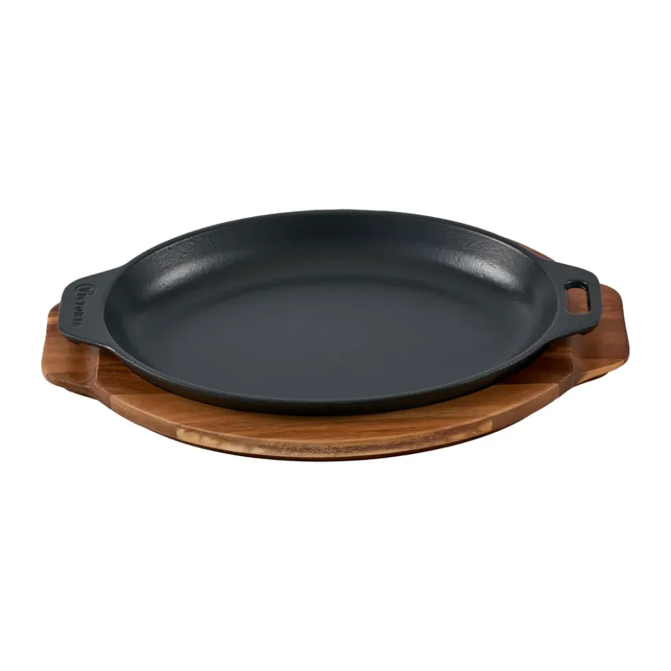 Victoria ovalt serveringsfat akaciaträ, 29,4x19 cm