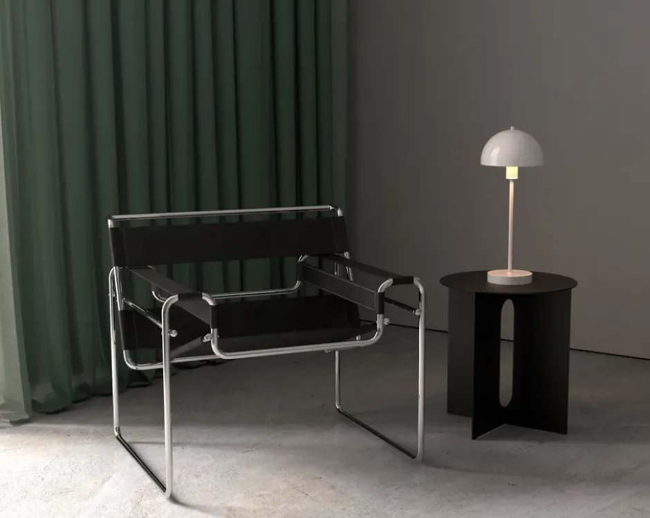 Vienda bordslampa, Putty grey
