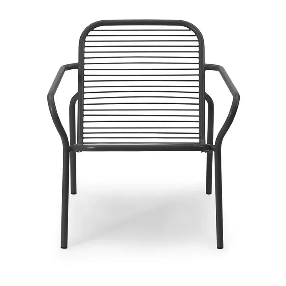 Vig loungestol, Svart
