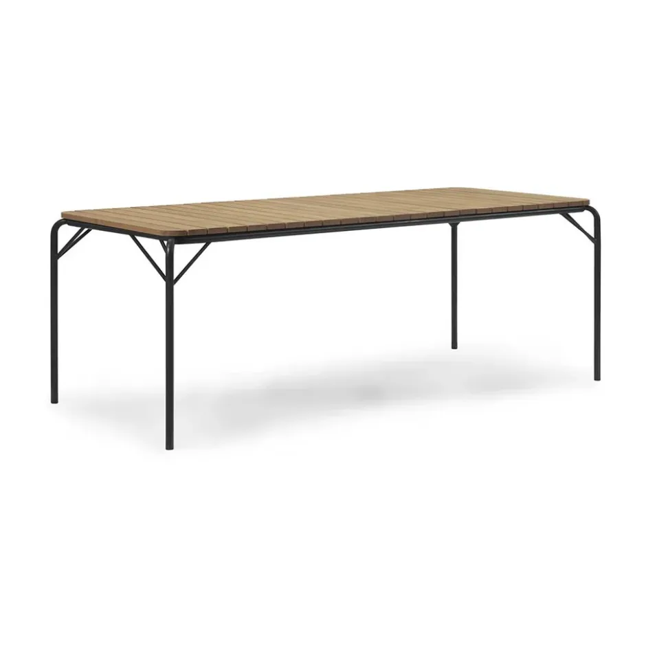 Vig Robinia matbord 90x200 cm, Black