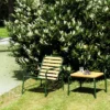Vig Robinia soffbord 55x45 cm, Green