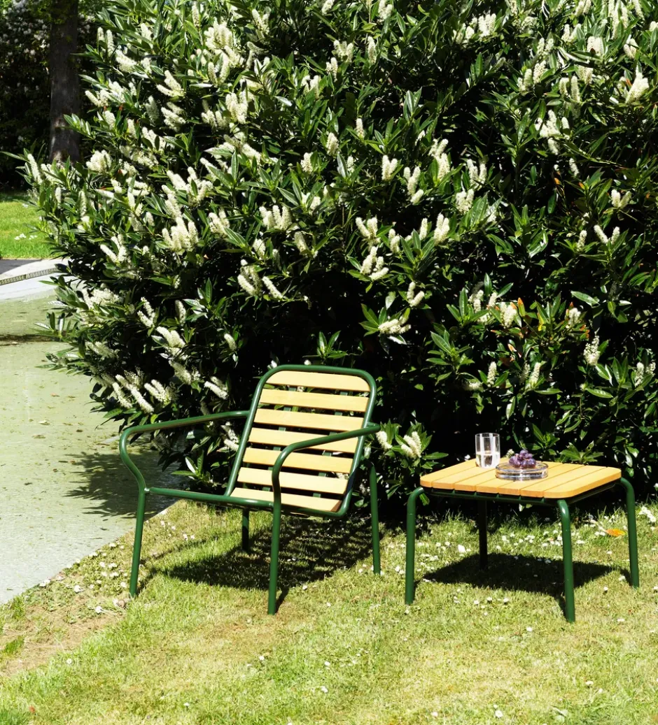 Vig Robinia soffbord 55x45 cm, Green