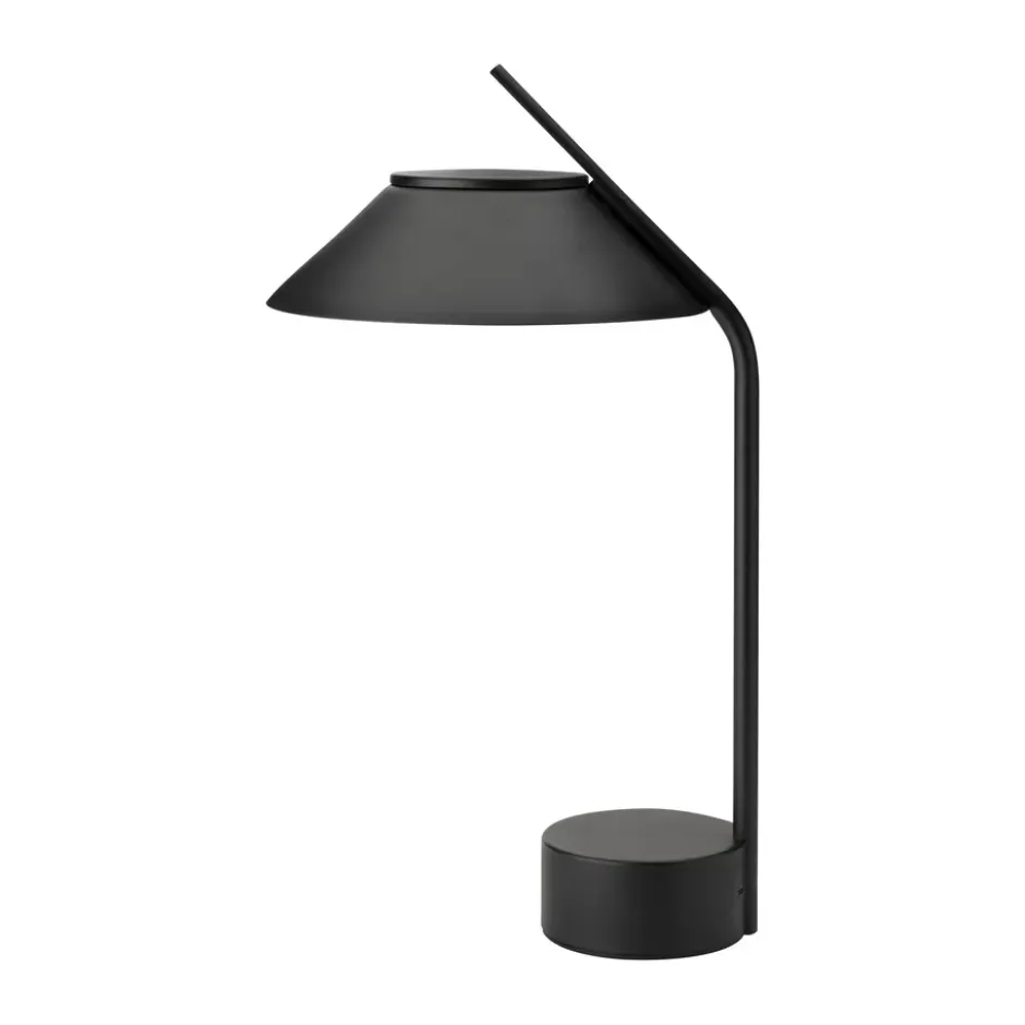 Vinkel LED bordslampa portabel, Black