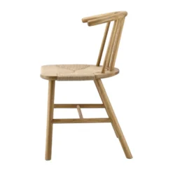 VIOR matbord 200 cm + stol 6-pack - Lackerad ek-natur