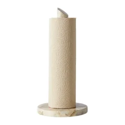 Vita hushållspappershållare 31 cm, Seashell