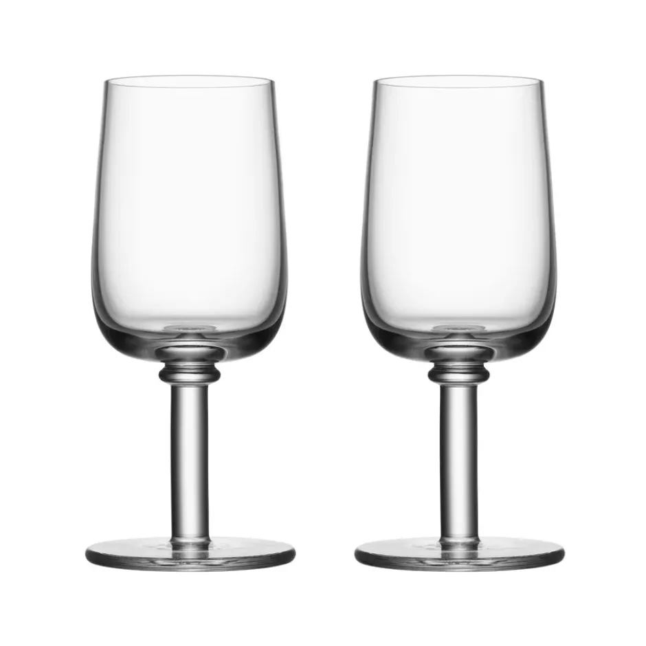 Viva glas på fot 25 cl 2-pack, Klar