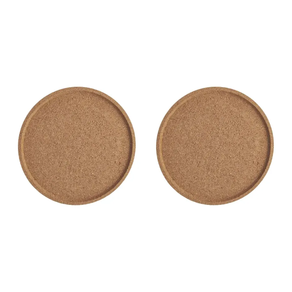 Viva korkunderlägg Ø16,8 cm 2-pack, Brun