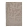 Vivid ullmatta 200x300 cm, Beige