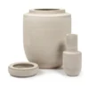 Volumes vas Ø17,5 cm, Beige