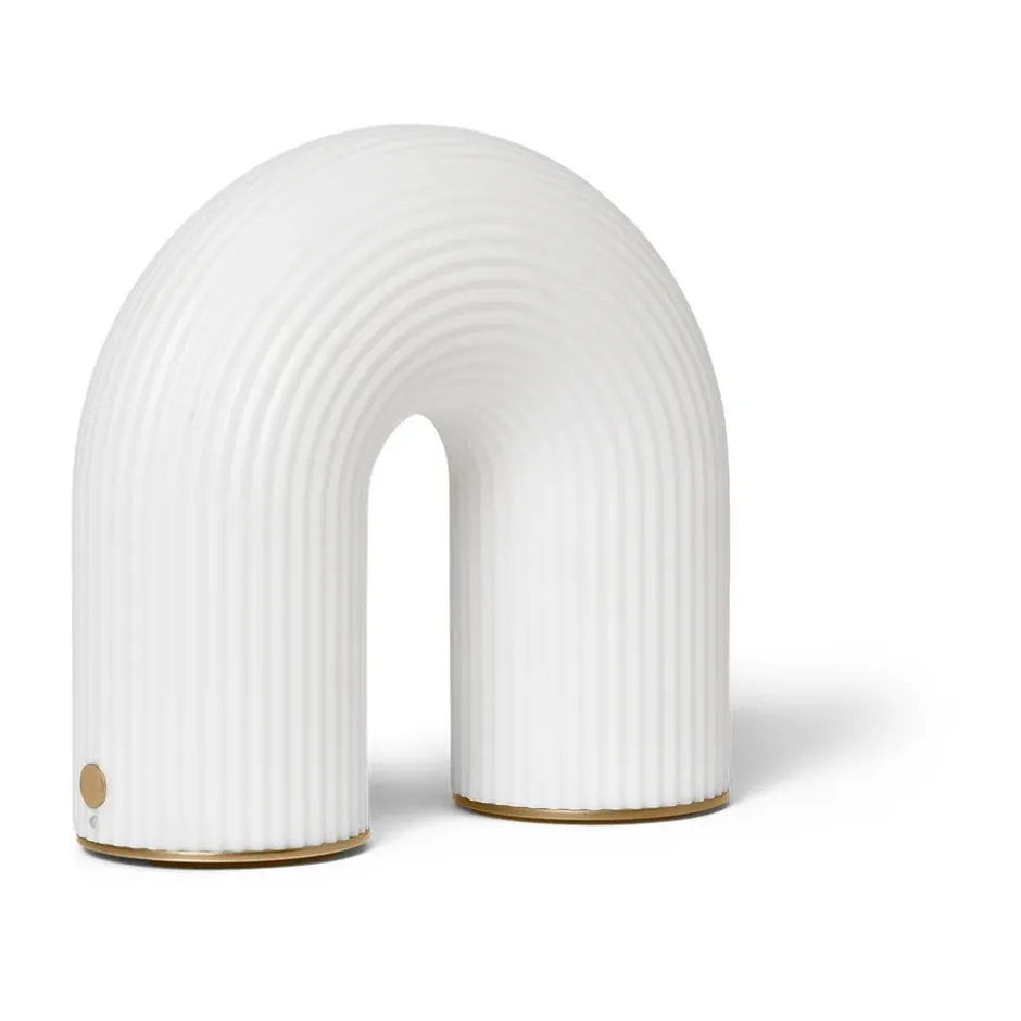 Vuelta portable bordslampa, White