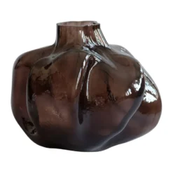 Wabi Medio vas 28 cm, Smoked forest