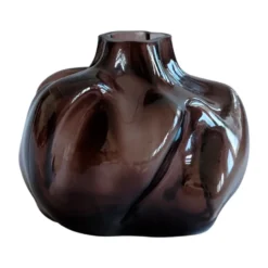 Wabi Mini vas 16 cm, Smoked forest