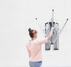 WallFix torkvinda 24 m med Skyddsbox, Grå