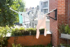 WallFix torkvinda 24 m med tygöverdrag, Grå