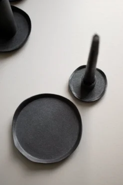 Wave ljusstake, Cast iron