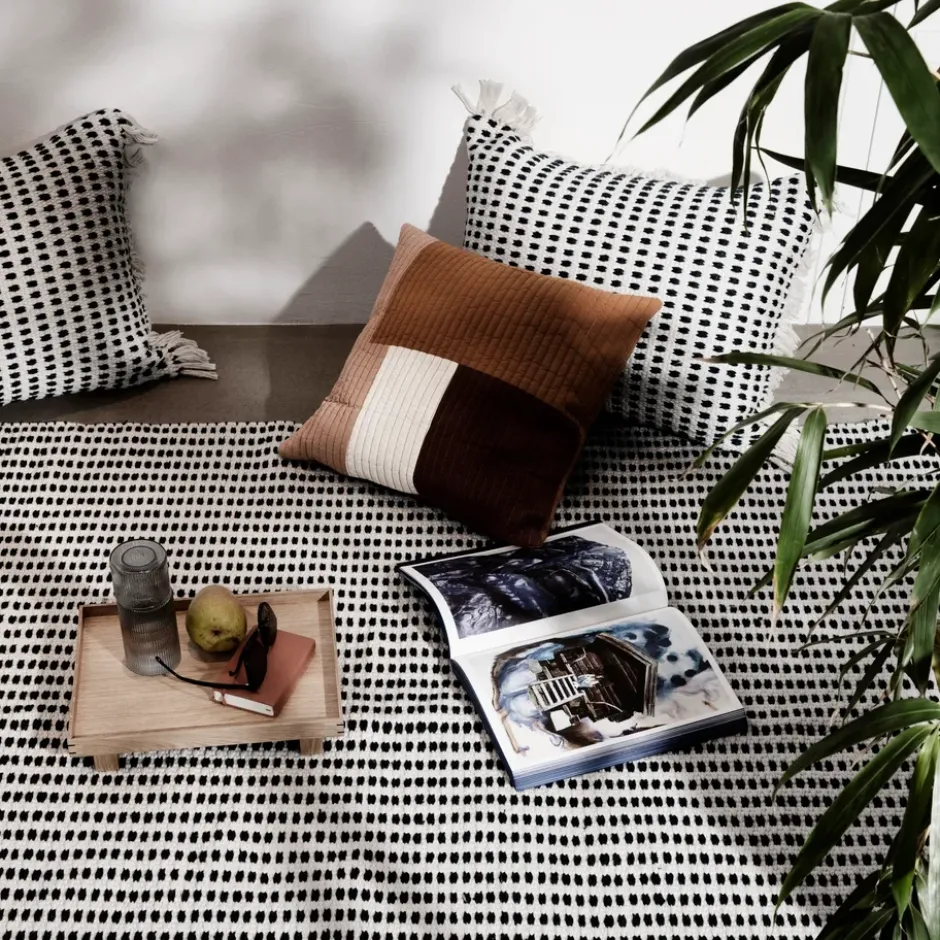 Way Outdoor kudde 70x50cm, Off-white