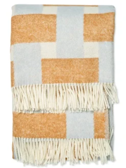 Weave pläd 130x180 cm, Brown