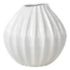 Wide vas ivory, 40 cm