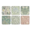 William Morris glasunderlägg 6-pack, Mix & Match