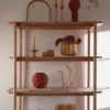 Woody bird high 32 cm, Oak