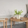 Woody bord Ø80 cm, Oak