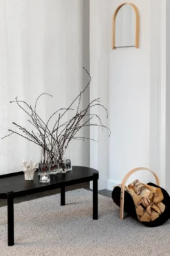 Woody bord 50x105 cm, Black stained oak