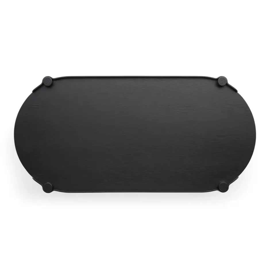 Woody bord 50x105 cm, Black stained oak
