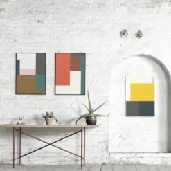 Wrong Geometry poster, modell 03, 50x70 cm