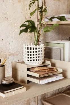 2x2 Organiser dokumentförvaring, Cashmere