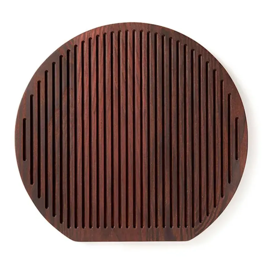 Yami ostbricka 30x32 cm, Brun