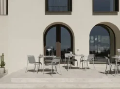 YUA Chair stol, Silk grey (grå)