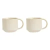 Yuka kopp 2-pack, Offwhite