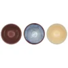 Yuka serveringsskål Ø11 cm 3-pack, Multi