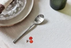 Yuka tesked 4-pack, Brushed Steel
