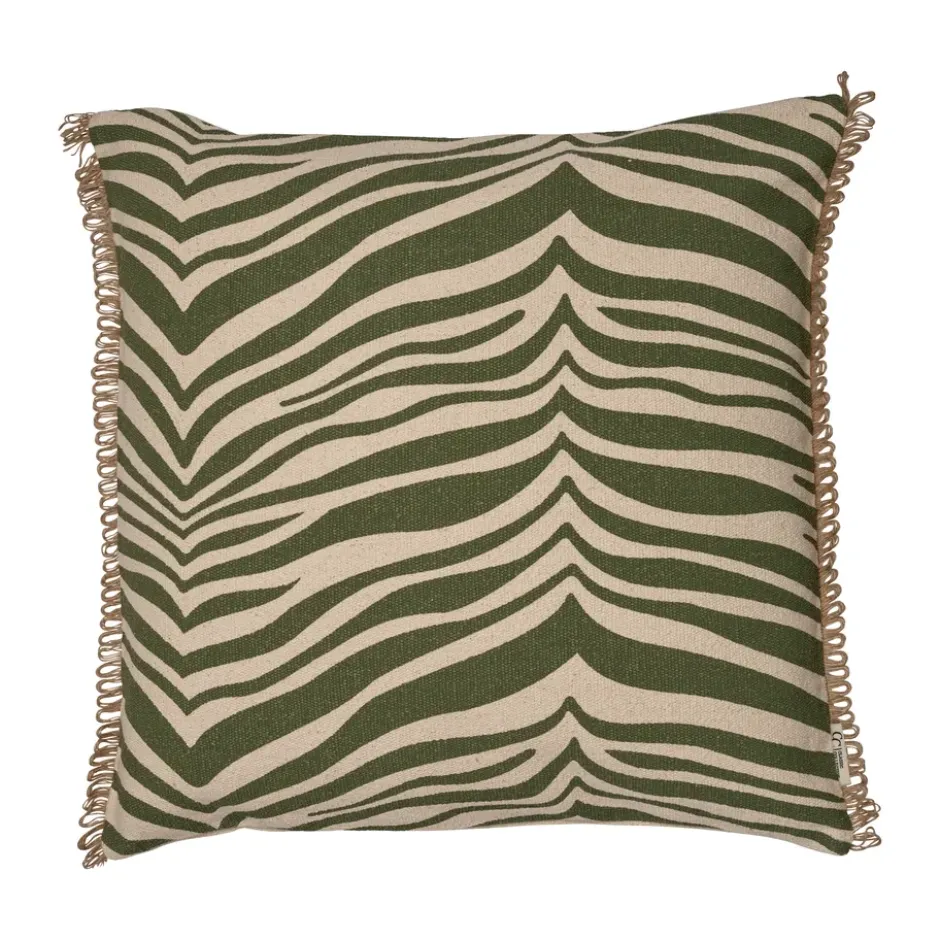 Zebra kudde 50x50 cm, Grön