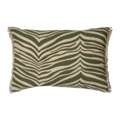 Zebra kudde 40x60 cm, Grön